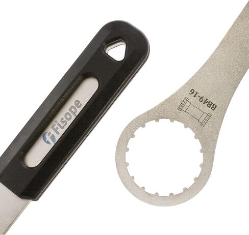 Bicycle Bearing Bottom Bracket Removal Tool Bike BB Wrench with Updated Grip Compatible with FSA Mega Evo, PF30,GUB BB386 BB and Other BB with 49MM Outside Diameter 16 Notches in Saudi Arabia