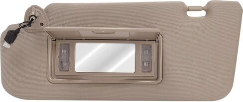OCPTY Left Driver Side Sun Visor with Sunroof fit for 2013 2014 2015 2016 for Nissan Murano (96401-CC22B,Beige) in Saudi Arabia