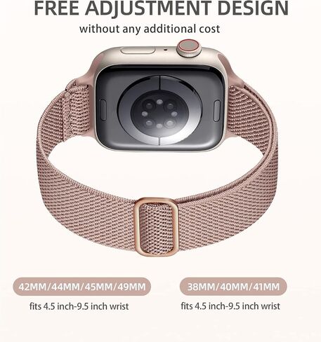 Charlam Stretchy Band Compatible with Apple Watch Bands 40mm 41mm 38mm Womens, Cute Thin Elastic Nylon Braided Comfortable Replacement Slim Wristbands for iWatch SE Series 8 7 6 5 4 3 2 1, (Package B) in Saudi Arabia