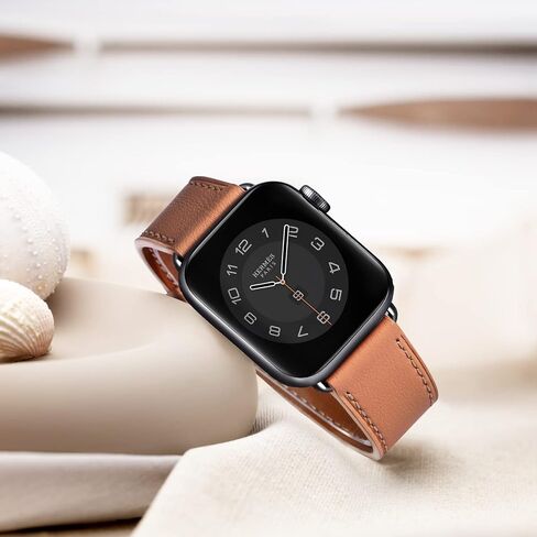WFEAGL Leather Band Compatible with Apple Watch Bands for women in Kuwait