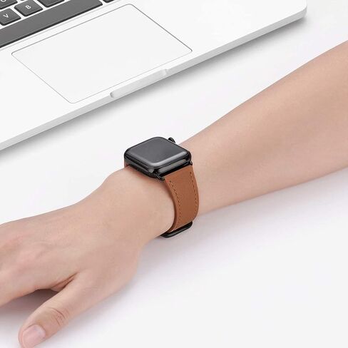 WFEAGL Leather Band Compatible with Apple Watch Bands for women in Kuwait