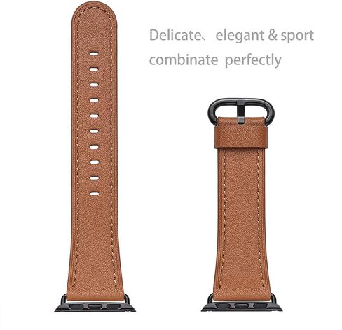 WFEAGL Leather Band Compatible with Apple Watch Bands for women in Kuwait