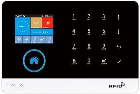 Wireless Alarm System for Home Security, DIY Burglar Alarm 20 Pieces Kit with GSM and WiFi APP Control for Home & Shop - Compatible with Alexa and Google Assistant in Saudi Arabia