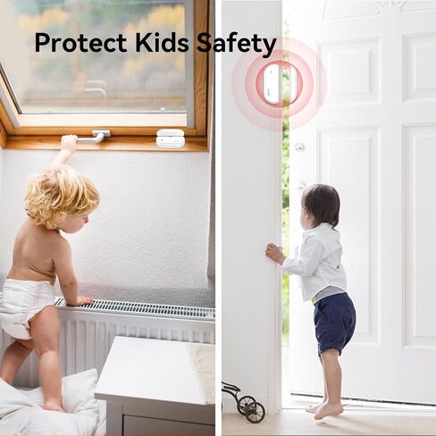 CPVAN WiFi Alarm System for Home Security, DIY Wireless Home Alarm System with 8 Door Window Sensor, 2 Remote Control, 2 RFID Card (Style-2) in Saudi Arabia