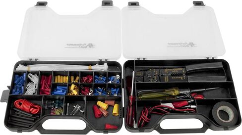 Performance Tool W5207 285 Piece Multi-Use Electrical Repair Kit, Black in Saudi Arabia