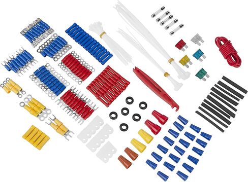 Performance Tool W5207 285 Piece Multi-Use Electrical Repair Kit, Black in Saudi Arabia
