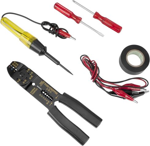 Performance Tool W5207 285 Piece Multi-Use Electrical Repair Kit, Black in Saudi Arabia