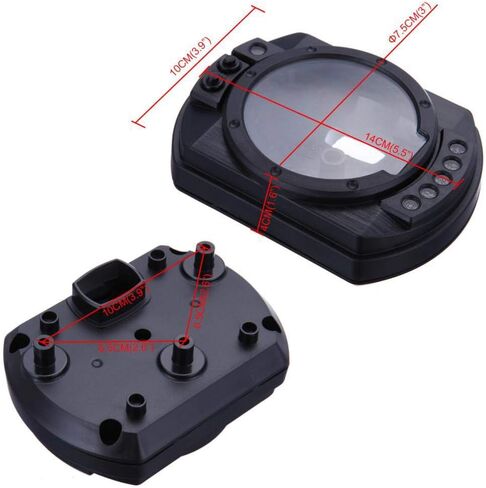 عداد السرعة Tacho أداة قياس الساعة غطاء علبة لكاواساكي ZX10R ZX 10R 2004 2005 ZX6R ZX 6R Z750 Z1000 2003-2006 in Kuwait