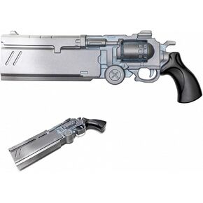 Trigun Stampede Vash’s Revolver Foam flica | 16 "COSPLAY PROP | سلاح آمن للأنيمي للعرض والأزياء | ملحق آمن للاتفاقية خفيفة الوزن