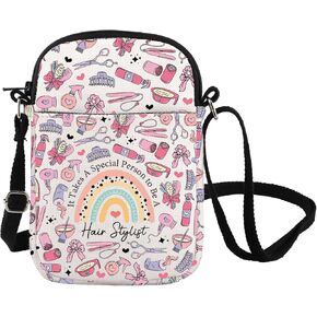 Hair Hustler Hand Cossbody Bag Cosmetologist & Hairdresser Messenger Bag Hairdresser Shoulder Bag Hair Stylist Gift