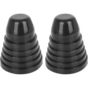 X AUTOHAUX 2pcs 50mm 55mm 60mm 65mm 70mm LED Light Dust Cover Headlight Fog Light Dustproof Seal Cap Dust Cover for Car