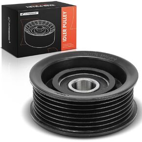 A-Premium Belt Idler Pulley متوافقة مع Ford F-250 F-350 F-450 F-550 Super Duty ، E-350 E-450 Econoline Club Wagon & Honda CR-V ، Civic ، Accord ، Crosstour ، Element & Acura RDX ، CSX ، ILX ، RSX