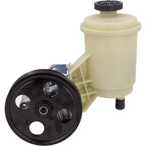 Power Steering Pump, with Reservoir, Compatible with Ram 2500 3500 4500 5500 2011-2018, 4000 2011-2012, L6 6.7L V8 5.7L 6.4L, Replace # 21-4074R, 96-4074R