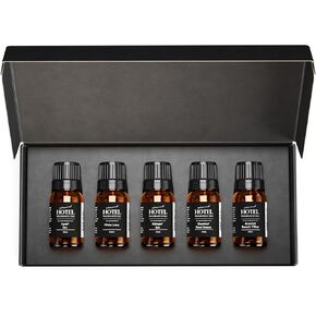 AirScent Hotel Diffuser Oil Gift Set - Zen Hotel Scents - 10 mL, 0.34 fl oz Fragrance Oil Set - Inspired by The Hyatt Zen, White Lotus, Bellagio Spa, Sheraton Floral Breeze and Marriott Beach Villas