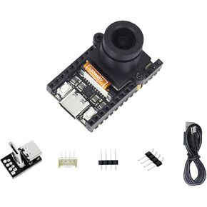 لوحة تطوير Sipeed MaixCAM 1TOPS NPU RISCV، 256 ميجابايت DDR3 C906 RISC-V CPU SBC، مستشعر الرؤية الذكية AI للتعرف على الوجه/تتبع الكائنات بالذكاء الاصطناعي، يدعم برمجة Phython C/C++ (وحدة MaixCAM)