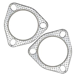2.5 بوصة عادم حشية 3-bolt 63.5mm شفة الجرافيت ارتفاع درجة الحرارة مع استبدال حلقة النار 2 pcs
