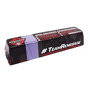 Renegade Products Premium Metal Polishing Compound Bars for High Speed Polishing On a Right Angle Grinder or Table Top Buffer (Purple)