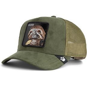 Goorin Bros. The Farm Unisex Original Adjustable Snapback Trucker Hat, Moss (The Faded Sloth), One Size