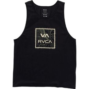 RVCA Topo Two Tank - Black
