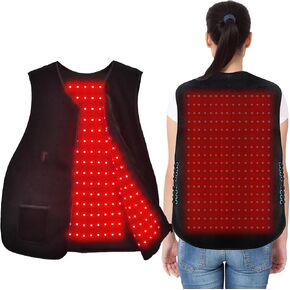 Red-Light-Therapy-for-Body,2025 Upgraded 4 Modes for Full Body Pain Relief,315Dual Wave Near Infrared Light (660nm & 850nm) LEDs,Multi-Mode Customization(Black26.77"x19.68")