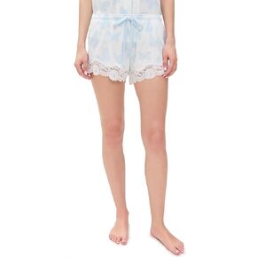 PJ Salvage Women's Lace Trim Shorts