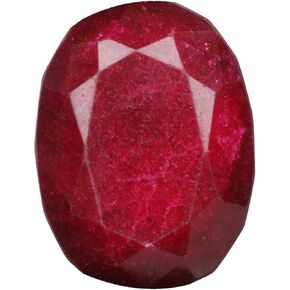 الجيوب الحقيقية روبي الطبيعية الشكل البيضاوي المذهل الأحمر 132.55 CT معتمد من الأحجار الكريمة فضفاضة نادرة