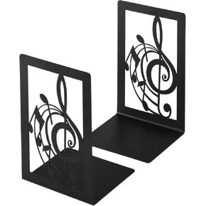Aertiavty Bookends 2 أجهزة كمبيوتر ، وينتهي كتاب القطط الشاق الكبير للرفوف ، والمكتب المعدني غير المنحدر للكتب الثقيلة ، حامل الكتب الأسود لمكتب المنزل ، Morden Book Stopper 7.9 "× 4" × 5 "، زوج واحد