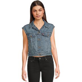 Levi's® Women's Shrunken 90s Vest, Stop Flaxing