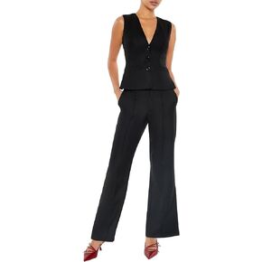 Forever 21 womens Twill Cutout Vest & Pants Set