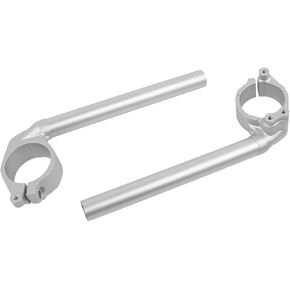 Motorcycle 50mm Fork Clip ons Handlebars 7/8" Clip On Tube Handlebars Replacement for Yamaha YZF R1 2004-2008