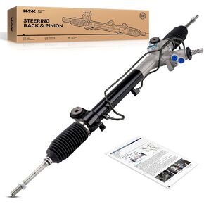 KAX Hydraulic Power Steering Rack and Pinion Compatible with Lexus RX350 2007-2009, RX330 2004-2006, Toyota Highlander 2004-2005 All Models & 2006-2007 2.4L 3.3L Replace - 262617