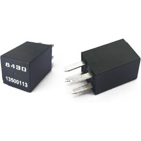 2 Packs 13500113 8430 Relay Compatible with GM, Replace 19116962 D1777C