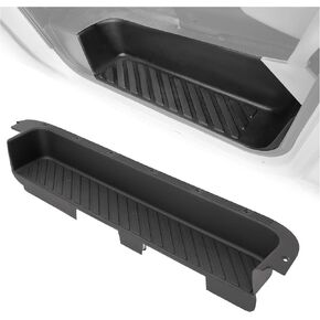 KUAFU Passenger Side Door Sill Plate Compatible with 1997-2019 Ford E-150 E-250 E-350 E-450 Econoline Super Duty Replacement for F7UZ-1513228-AAB Door Scuff Plate PP Plastic