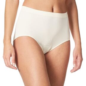 Bali Women's Comfort Revolution Seamless Underwear Brief, Microfiber Stretch Underwear for Women, High Rise Panties