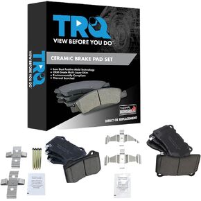 منصات فرامل TRQ متوافقة مع 2004-2007 Cadillac CTS 2006-2009 STS