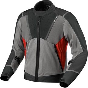 REV'IT! Men's Airwave 4 Adventure Sport Motorcycle Jacket (Black - Large)