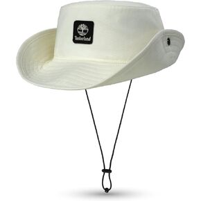 Timberland Floppy Bucket Hat for Men, Packable Sun Hat with Adjustable Chin Cord, Lightweight and Breathable Sun Protection