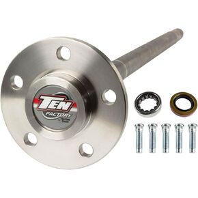 TEN Factory MG31135 Performance Rear Axle Shaft Assembly for Dana 35, 27 Spline, 5 x 4.5 Bolt Pattern, Compatible with 1990-2006 Jeep Cherokee, Wrangler, and More