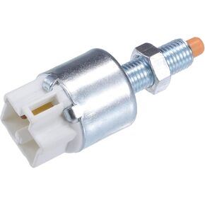 Brake Stop Light Lamp Switch No.8434047020 Brake Pedal Control Switch for Toyota Corolla 2005-2008 Plastic Silver Tone White