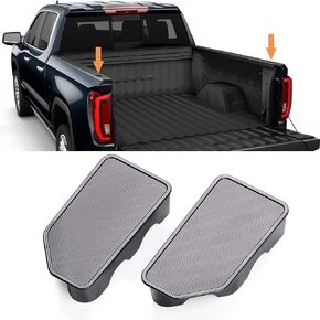 بالنسبة إلى GMC Sierra و Chevy Silverado Bed ، تغطي ثقب حصة السرير 2014-2018 ، سدادات أغطية الشاحنات لجيب Sierra Denali/SLE/SLT/AT4/BASE/CHEVROLET SILVERADO High/LT/LTZ (مجموعة من 2)