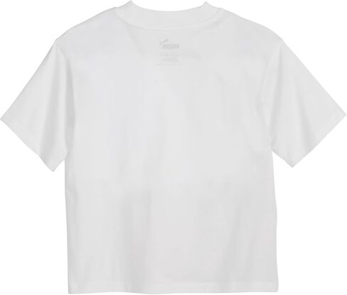 PUMA Girls' Short Sleeve T-Shirt, Fashion Prints & Colors, Soft and Comfortable in Saudi Arabia