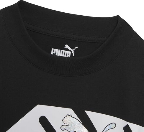 PUMA Girls' Short Sleeve T-Shirt, Fashion Prints & Colors, Soft and Comfortable in Saudi Arabia