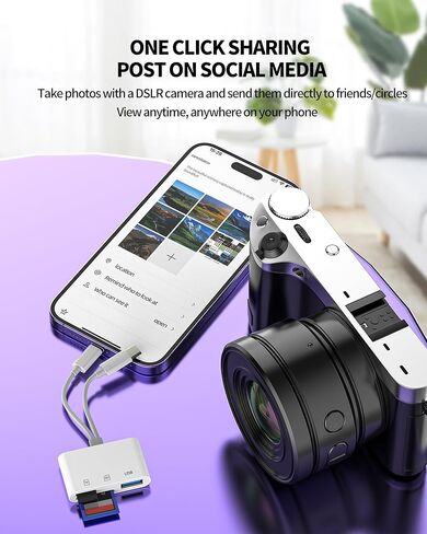 USB C Hub USB 3.0 TF SD قارئ بطاقة شحن محطة الإرساء (6in1) نوع C محول متعدد المنافذ Thunderbolt شاحن كابل Micro SD Memory Dongle for Apple iPhone15 MacBook for iPad متوافق مع Samsung in Kuwait