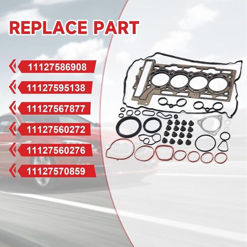 Engine Overhaul Gaskets Seals Kit For Cooper S JCW R55 R56 R57 N14B16 1.6T in Saudi Arabia