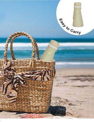 LA CARRIE Women Sun Hats Detachable Wide Brim UV UPF 50+ Face Mask Visor with Neck Flap Hat for Summer Beach in Kuwait