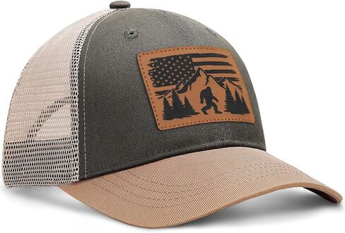 Bigfoot Gifts Sasquatch Hat for Men and Women Outdoor Big Foot Trucker Cap in Saudi Arabia
