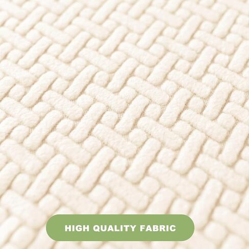 HAOYONG Club Chair Slipcover Jacquard Barrel Chair Covers Stretch Tub Chair Slipcovers Soft Armchair Sofa Covers Removable Couch Cover Protector for Living Room Hotel Restaurant - Beige, Set of 2 in Saudi Arabia