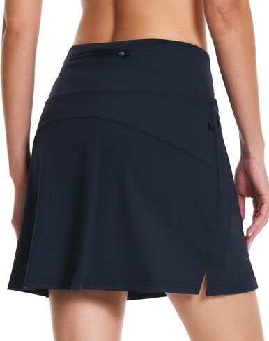16" Golf Skorts Skirts for Women with Zipper Pockets Women's High Waisted Tennis Skirt Athletic Skort in Saudi Arabia