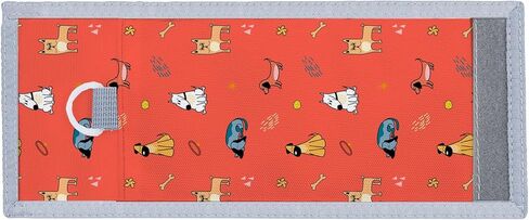 أطفال Trifold Wallet للأولاد من 4 إلى 12 عامًا ، محفظة فيلكرو مع حاملي البطاقات ، هدية عيد ميلاد الأطفال المثالية - محفظة صغار للأولاد ، محفظة Trifold for Kids (Strawberry) in Kuwait