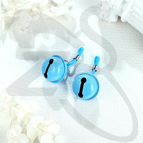 ZS 3 Pairs Nipple Clamps for Women Men Non Piercing Beginner, Fake Nipple Rings with Bell, Adjustable Faux Clamps Clip Body Piercing Jewelry in Saudi Arabia